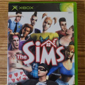 The Sims Microsoft XBOX game (CIB)